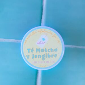 Mascarilla Exfoliante Facial Detox de Te Matcha y Jengibre